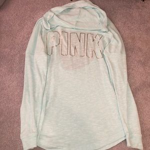 Worn once, great condition open backed PINK shirt